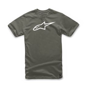 Tee Shirt Alpinestars Ageless Classic Military Blanc