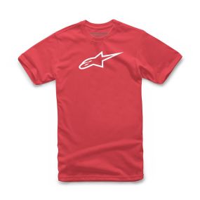 Tee Shirt Alpinestars Ageless Classic Rouge Blanc
