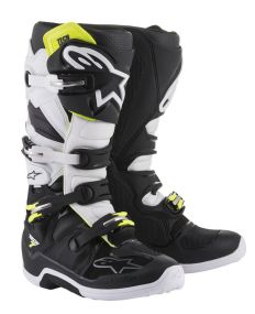 Bottes Alpinestars Tech 7 Noir Blanc
