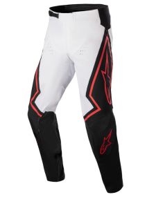 Pantalon Alpinestars Techstar ACUMEN Blanc Noir Rouge