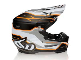 Casque 6D ATR-2 Phase Blanc Orange