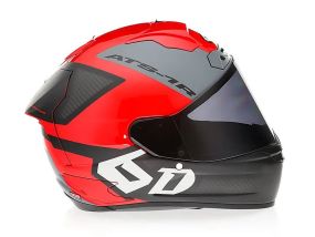 Casque 6D ATS-1R Wyman Rouge Noir