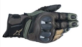 Gants Alpinestars Belize V2 Drystar Foret Noire Marron