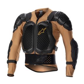 Gilet Alpinestars Bionic Action V2 Sable Noir Tangerine