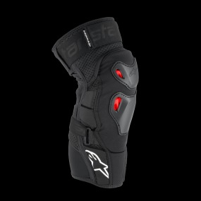 Genouillère Alpinestars Bionic Pro Plasma Noir Rouge Blanc