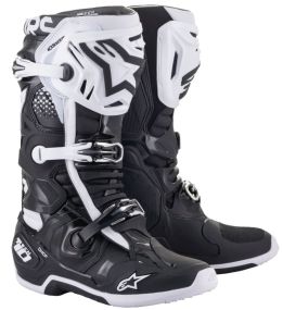 Bottes Alpinestars Tech 10 Noir Blanc