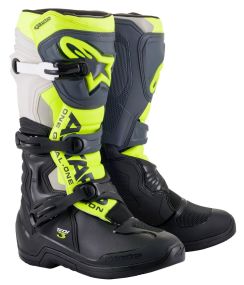 Bottes Alpinestars Tech 3 Noire Gris Jaune Fluo