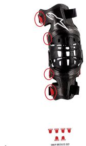 Boucles genouillères Alpinestars Bionic