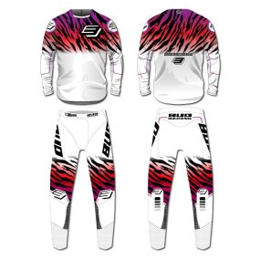 Tenue Complète Enfant Bud Zebra WSX Blanc Edition Limitée