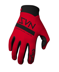 Gants Seven Zero Contour Rouge