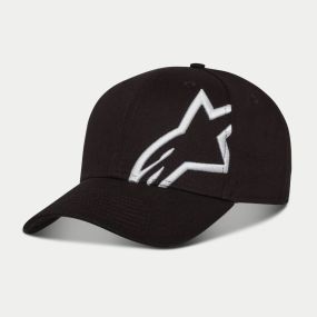 Casquette Alpinestars Corp Snap 2 Noir Blanc