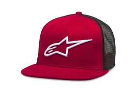 Casquette Alpinestars Corp Trucker Rouge Noire