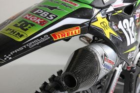 Déco de GB arrière YZ 125/250 02/14 Team BUD/Rockstar