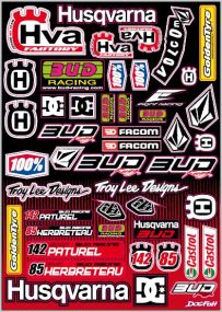 PLANCHE DECO TEAM HVA 13 42x30cm