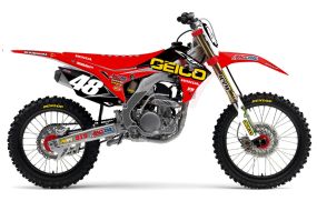 Kit déco complet D'Cor Team Honda Geico