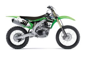 Kit déco seul Factory Effex Evo 12 series KAWASAKI