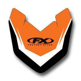 Déco de garde boue avant FX KTM