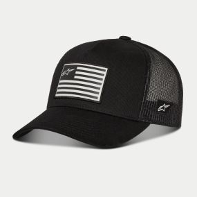 Casquette Alpinestars Flag Snapback Noir Noir