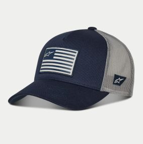 Casquette Alpinestars Flag Snapback Navy Grey