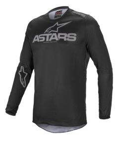Maillot Alpinestars Fluid Graphite Noir Gris Foncé