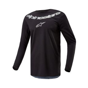 Maillot Alpinestars Fluid Graphite Noir Argent
