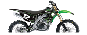 Kit déco seul FX13 Metal Mulisha KAWASAKI