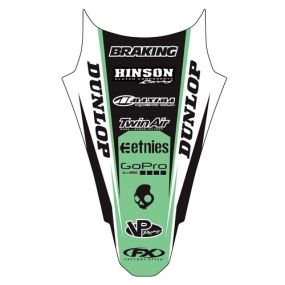 Déco garde boue arrière Factory Effex KX/F