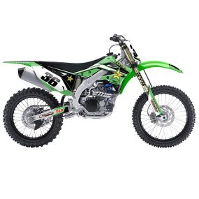 Kit déco seul FX17 Rockstar KAWASAKI