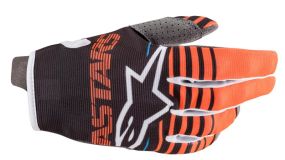 Gants Alpinestars Radar Gris Orange Fluo