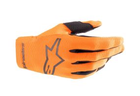 Gants Alpinestars Radar Orange Vif Noir