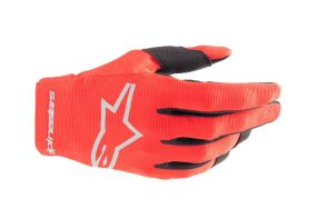 Gants Alpinestars Radar Rouge Mars Silver