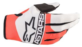Gants Alpinestars Radar Blanc Rouge Bleu