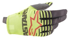 Gants Alpinestars Radar Jaune Fluo Gris