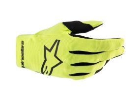 Gants Alpinestars Radar Jaune Fluo Noir
