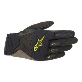 Gants Alpinestars Shore Noir Jaune Fluo