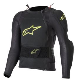 Gilet Enfant Alpinestars Bionic Plus Noir Jaune Fluo