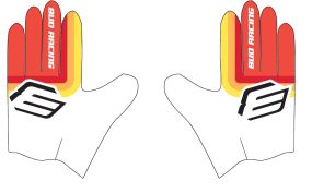 Gants enfants BUD SX Lite 95 Evo Sunny Blanc