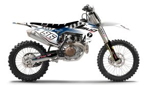 Kit déco Bud Racing Checkers Husqvarna