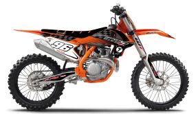Kit déco Bud Racing Checkers KTM