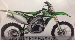 Kit déco+ housse de selle One Flex Kawasaki