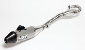 Ligne Echappement 4T Complète Bud/HGS SX