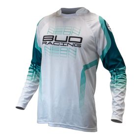 Maillot Bud Racing Neon Blanc Vert