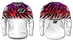 Maillot Bud Racing Zebra WSX Blanc Edition Limitée