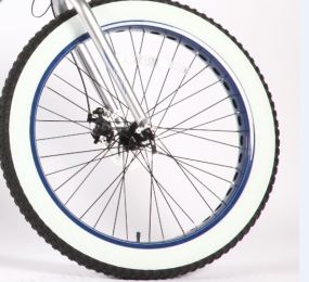 Pneu vélo CST blanc / noir pour Vélo Beach Cruiser Bud racing 26'x4.00