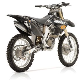 Kit Complet plastiques + stickers Honda Camo Noir