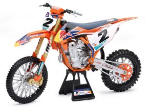 KTM 450 SXF Cooper WEBB réplica 1/6 (35x20cm)
