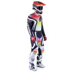 Tenue Complète Enfant Alpinestars Racer Semi Noir Multicolore