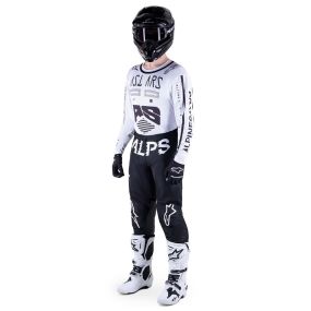 Tenue Complète Alpinestars Racer Found Blanc