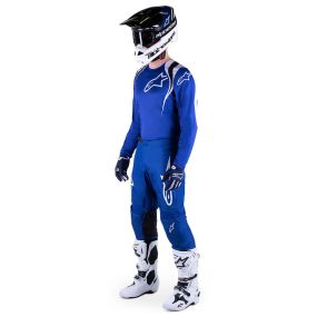 Tenue Complète Enfant Alpinestars Racer Narin Bleu Blanc