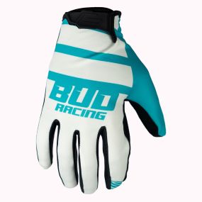 Gants enfants BUD SX Lite Lazer Aqua Blanc